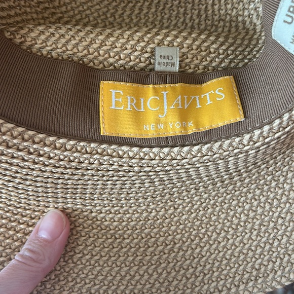 Eric Javits Tan Woven Sun Hat - Picture 3 of 6